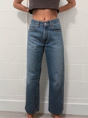 Vintage Levi’s 569 Loose Straight Jeans High Rise Medium Wash Y2K 90s